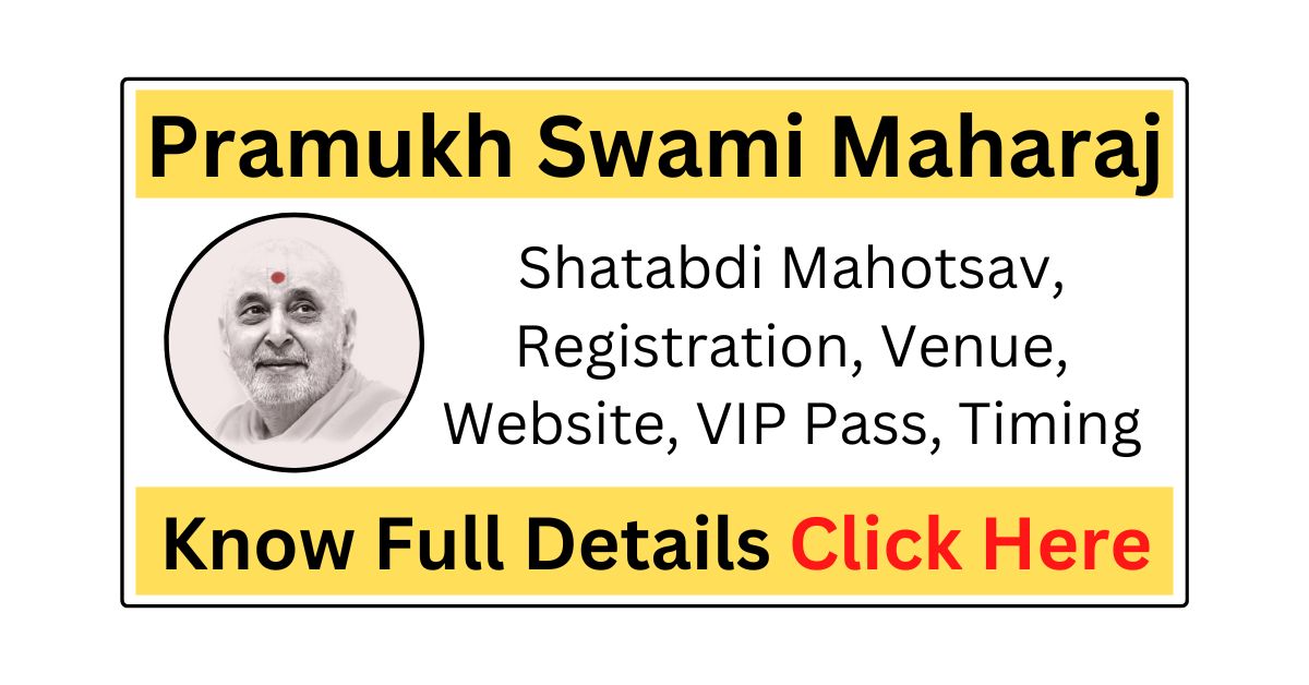 Pramukh Swami Maharaj Shatabdi Mahotsav