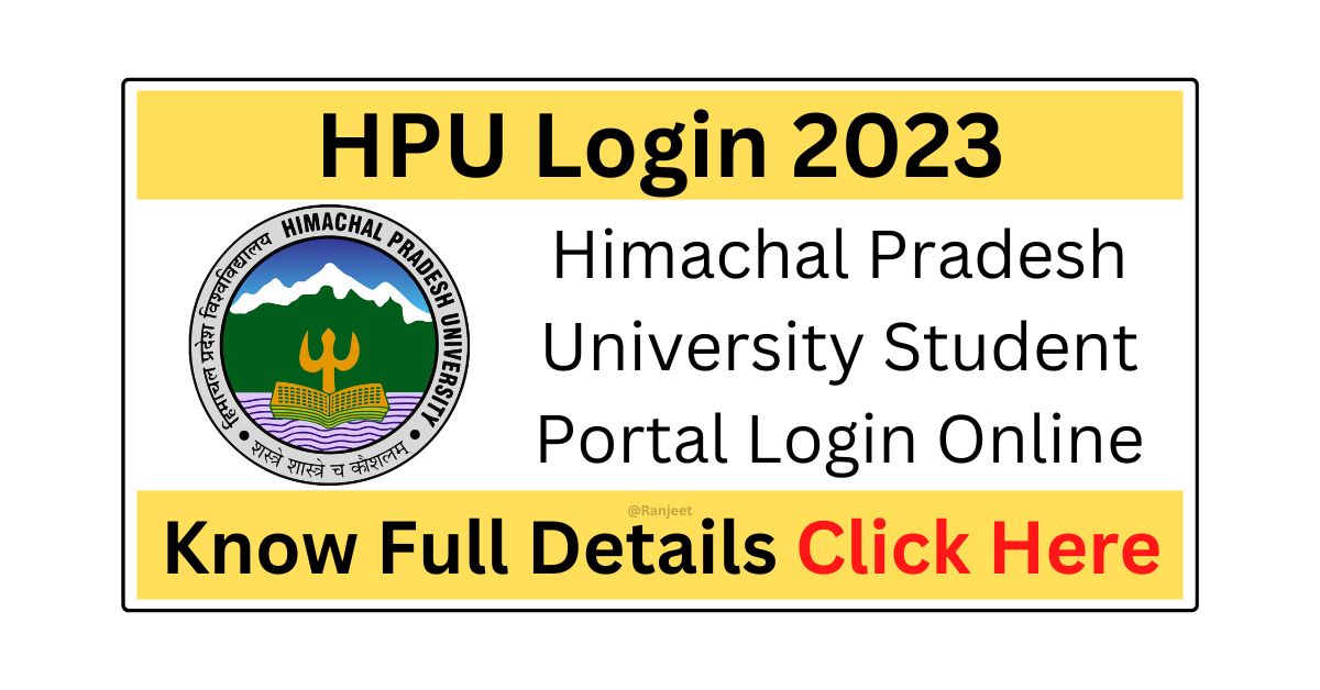 HPU Login 2023
